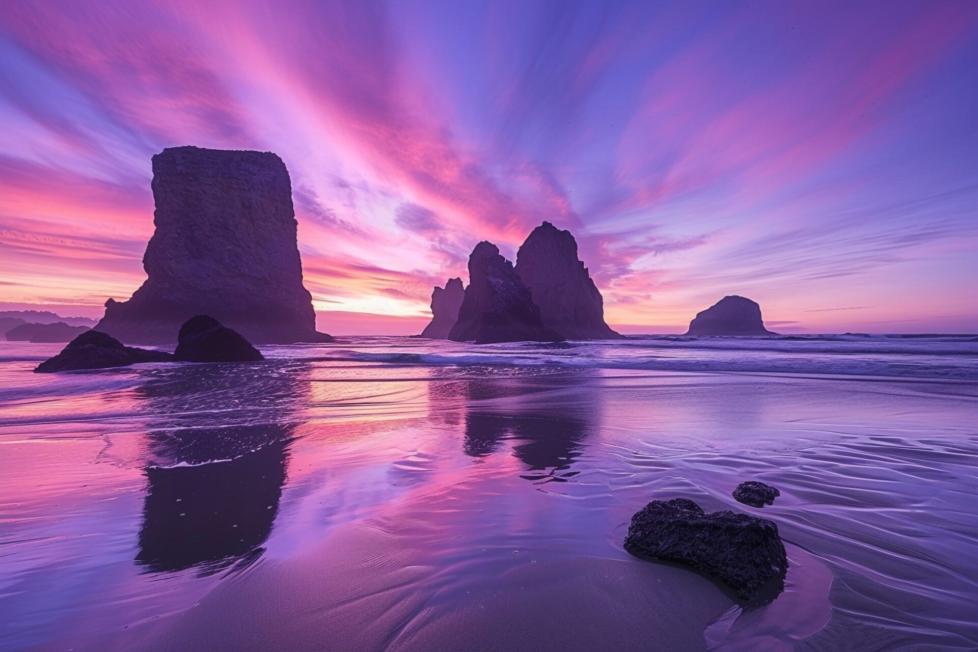 Calming California Coastline